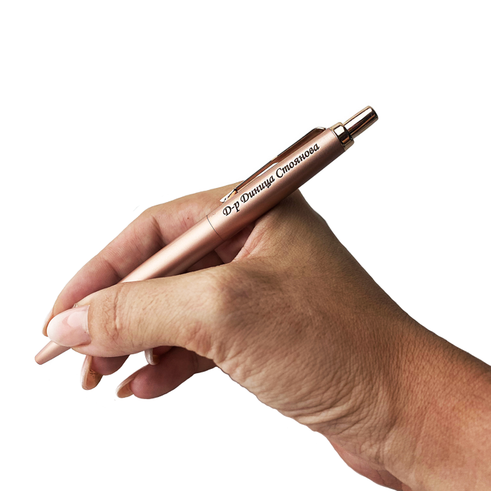 Гравирана химикалка Parker Jotter XL розов