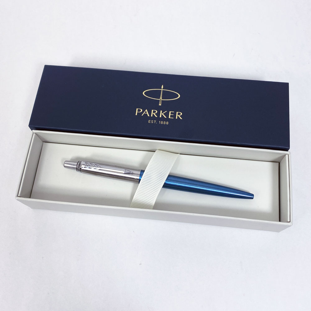 Гравирана химикалка Parker Jotter светло син